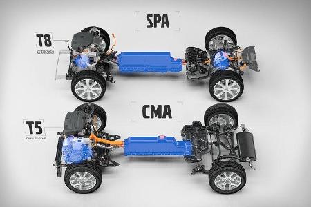 Volvo Concept Car teaser CMA-Plattform