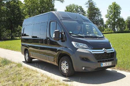 Emissions-Test für Wohnmobile
