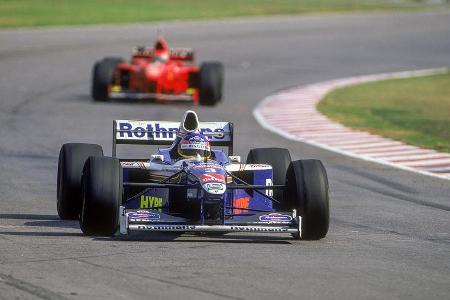 Jacques Villeneuve - Williams FW19 - Eddie Irvine - Ferrari F310B - GP Argentinien 1997