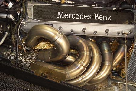 McLaren MP4/16 - Mercedes-V10 - Motor - GP Spanien 2001
