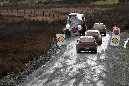 Das Team von Malcolm Wilson lag elf Punkte hinter Citroen.