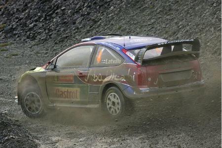 Obwohl der zweite Ford-Werksfahrer, Jari-Matti Latvala, mehr Glück hatte.