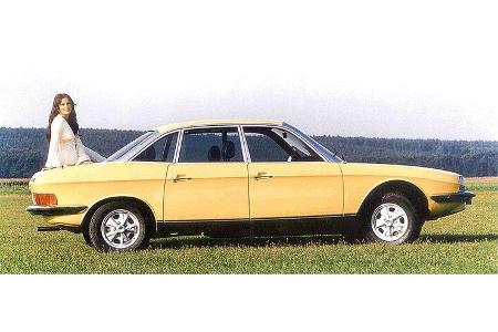 Team Leipziger Volkszeitung auf NSU Ro 80: Wankel-Motor, 115 PS, Baujahr 1976