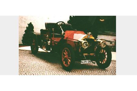 Bernhard Kaluza und Lukas Kaluza auf Berliet Targa Florio: 2,4-Liter-Reihenvierzylinder, 24 PS, Baujahr 1906, Team Zeitenstr...
