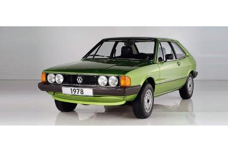 Team Gute Fahrt auf VW Scirocco I GT: 1,6-Liter-Reihenvierzylinder, 85 PS, Baujahr 1978