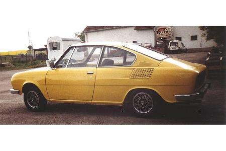Rainhard Bauer und Sylvia Bauer auf Skoda 110 R Coupé: 1,1-Liter-Reihenvierzylinder, 52 PS, Baujahr 1973
