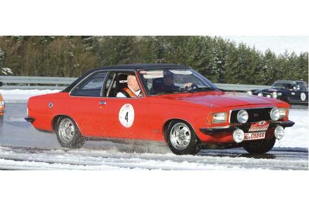 Peter Rust und Jochen Berger auf Opel Commodore B GS Coupé: 2,5-Liter-Reihensechszylinder, 144 PS, Baujahr 1972