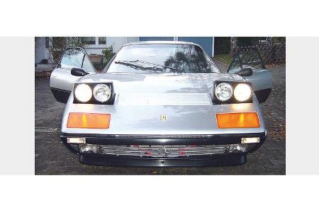 Oliver Sellnick und Dr. Gabriela Kroll auf Ferrari 512 BBi: 5,0-Liter-V12, 340 PS, Baujahr 1983