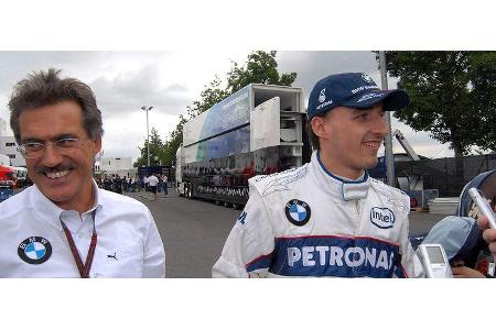 BMW war froh Robert Kubica nach seinem Kanada-Crash wieder ins Cockpit zu bringen.
