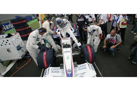Nick Heidfeld blieb dennoch unbeeindruckt.