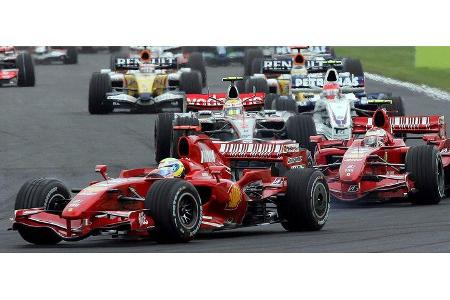 Massa vor Räikkönen