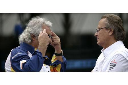 Flavio Briatore konnte sich die Vorgänge nicht erklären.