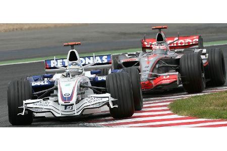Teamkollege Heidfeld stand aber kaum nach.
