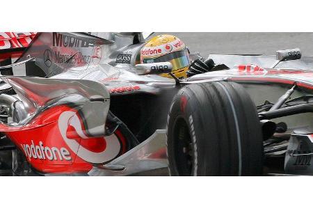Was Shootingstar Hamilton auch probierte, ...
