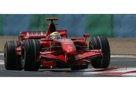 Ferrari blieb unbeeindruckt und legte weiter vor.