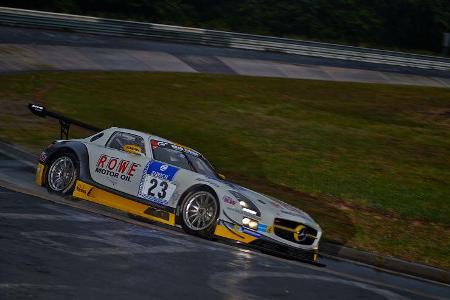 Mercedes SLS AMG GT3 - Rowe Racing - #23 - 24h-Rennen Nürburgring 2014 - Qualifikation 1