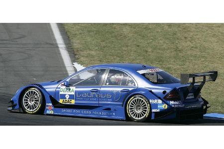 Da war Ex-Meister Gary Paffett im Vorjahresauto deutlich besser unterwegs.