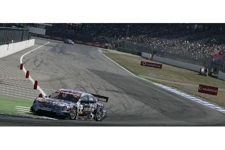 Paul di Resta freute sich zwar über eine lange Führung, wurde aber nach seinen Boxenstopps auf Platz sechs durchgereicht.