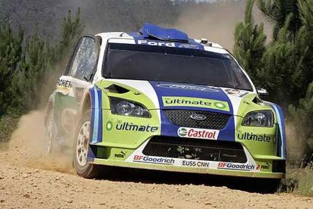 Und auch Grönholm patzte: Ein Überschlag am ersten Tag der Australien-Rallye warf den Loeb-Verfolger hoffnungslos zurück.