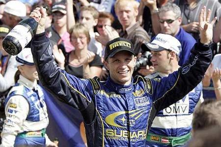 Zweiter wurde Petter Solberg.