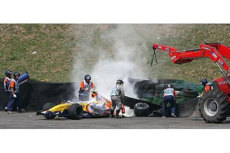 Der Abflug von Kovalainen war nur das i-Tüpfelchen auf eine verkorkste Saison von Renault.