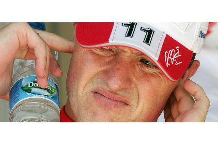 Ralf Schumacher schaute allerdings etwas irritiert.