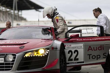 Felix Baumgartner - Audi Race Experience - 24h Rennen - Nürburgring Nordschleife -20. Juni 2014
