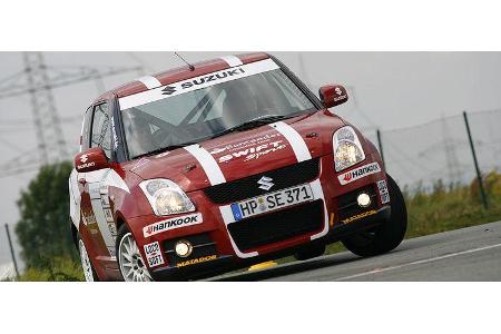 Im Rahmen der Suzuki 