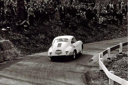 Start auf Porsche 356: Heidelberg 1960.