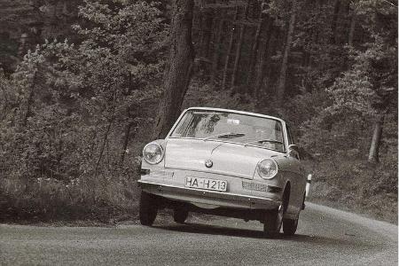 Drei Jahre zuvor in Eberbach: Der BMW 700gehörte Ehefrau Hannelore, ...