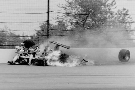 Unfall beim Indy 500