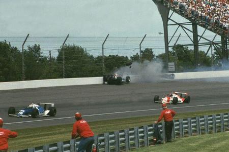 Unfall beim Indy 500
