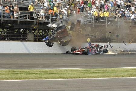 Unfall beim Indy 500