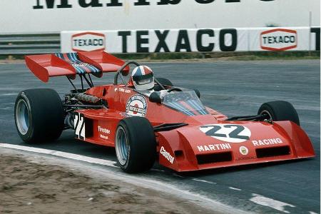 Erster, erfolgloser Ausflug in die Formel 1: 1972 und 1973 unterstützte Martini das italienische Tecno-Team. Chris Amon wird...
