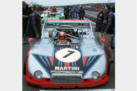 Platz vier im Training, aber nur Rang neun für Müller/van Lennep im 908 Turbo beim WM-lauf in Dijon 1975.