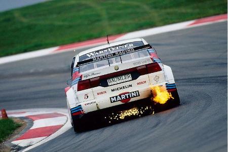Ab 1995 bestritt Alfa Romeo die DTM,...