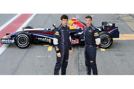Die Fahrer heißen 2007 Mark Webber und David Coulthard.