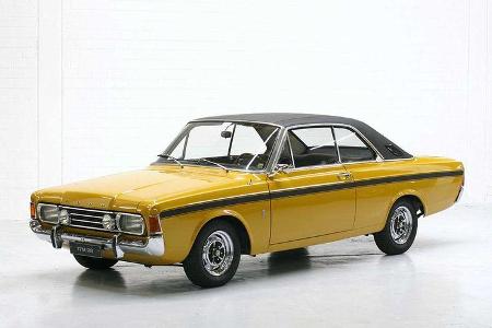 Startnummer 126: Gunnar Hermann im Ford 17 M RS, 2 Liter, V6, 90 PS, Baujahr 1970, Team Ford.