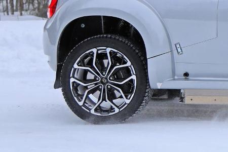 Erlkönig Dacia Duster Prototyp (Alpine SUV)