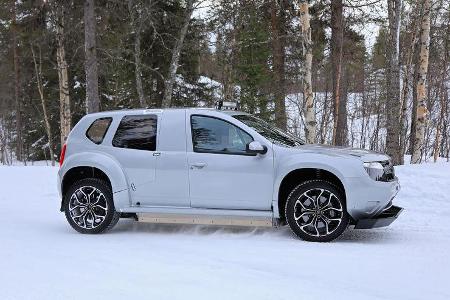 Erlkönig Dacia Duster Prototyp (Alpine SUV)
