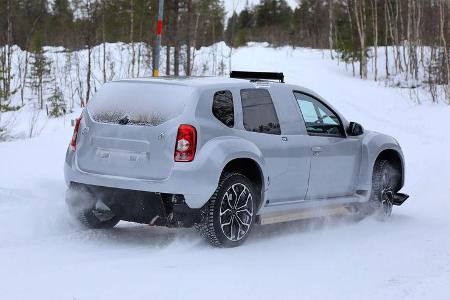 Erlkönig Dacia Duster Prototyp (Alpine SUV)