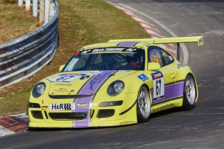 VLN2015-Nürburgring-Porsche 911 Cup S 997-Startnummer #67-SP7