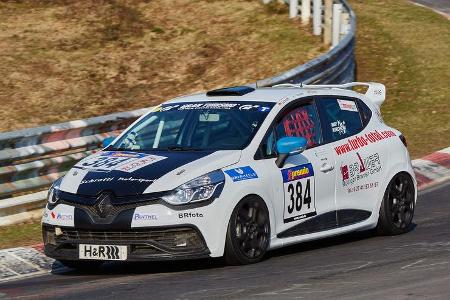 VLN2015-Nürburgring-Renault Clio-Startnummer #384-SP2T