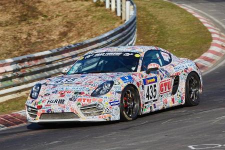 VLN2015-Nürburgring-Porsche Cayman S-Startnummer #435-V6
