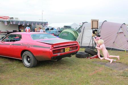 Dodge Charger 440 Fan-Autos - 24h-Rennen Le Mans 2015