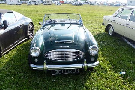 Austin Healy 3000 Fan-Autos - 24h-Rennen Le Mans 2015