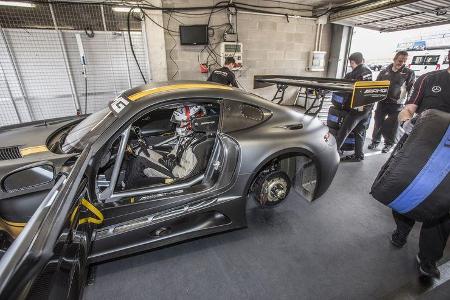 Mercedes AMG GT3, Fahrersitz