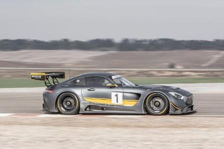 Mercedes AMG GT3, Seitenansicht
