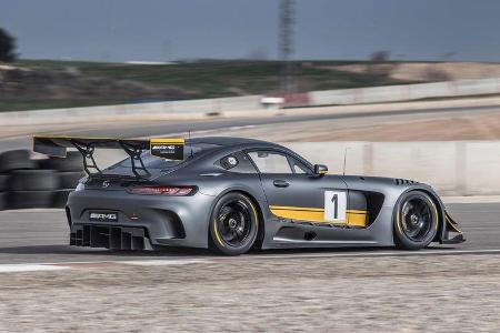 Mercedes AMG GT3, Seitenansicht
