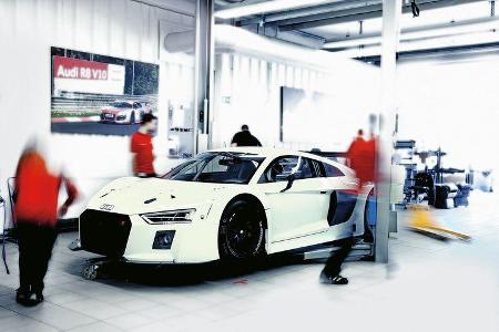 Audi R8 LMS GT3, Seitenansicht Audi R8 LMS GT3, Seitenansicht